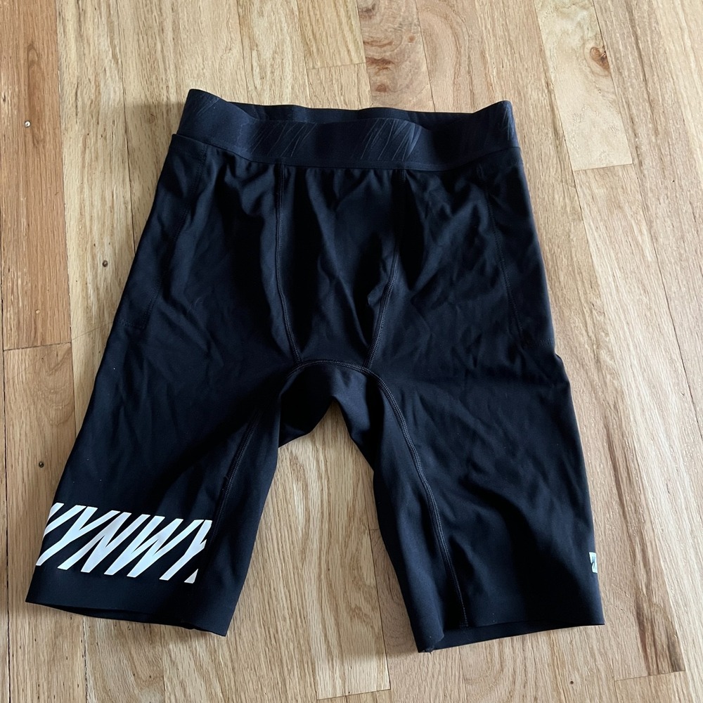 Wyn Republic Black club tank with run shorts tights Racing 2 piece Medium‎ Gym - Picture 6 of 12